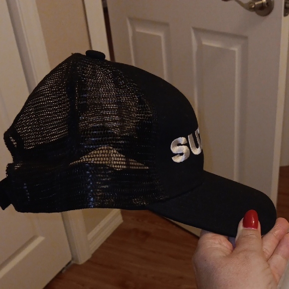 Port Authority Suzuki Black Mesh Cap - Picture 4 of 4